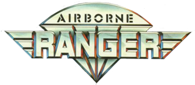 Airborne Ranger logo for Amiga